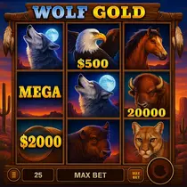 LuckyStart - Wolf Gold Slot Game by Pragmatic Play